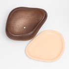 Горшок для кактусов и суккулентов «Бонсай», 600 мл, 17×14×8 см, керамический, с поддоном, коричневый - Фото 3