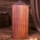 Ключница "Тайник" дерево 7х16х34 см - фото 24009554