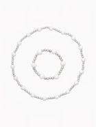 Набор детских украшений Выбражулька «Жемчужинки», 2 предмета: бусы, браслет - Фото 1