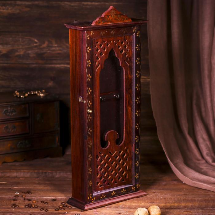 Ключница «Большой замок», 50×21×8 см, дерево - Фото 1