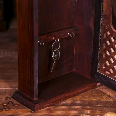 Ключница «Большой замок», 50×21×8 см, дерево