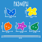 Шнуровка «Весёлые фигурки» в банке, 40 шт., МИКС, по методике Монтессори - Фото 4