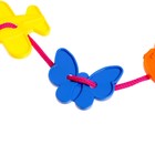 Шнуровка «Весёлые фигурки» в банке, 40 шт., МИКС, по методике Монтессори - Фото 5