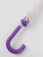 Зонт - трость детский «Единорог», механический, фигурный, 8 спиц, R=35/45 см, d=70 см, розовый/белый - Фото 4