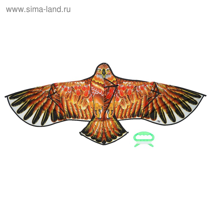 Воздушный змей «Ястреб», с леской, цвета МИКС - Фото 1
