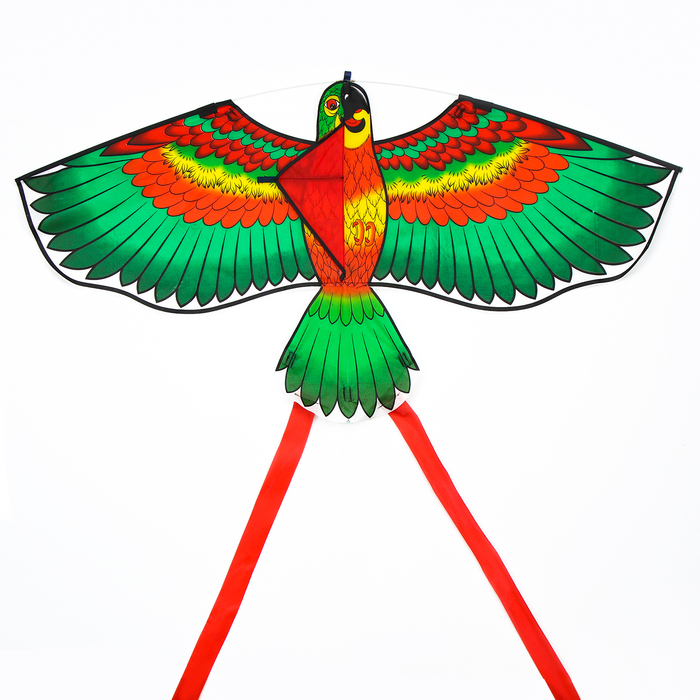 Воздушный змей «Птица», с леской, цвета МИКС - фото 1905530181