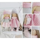 Набор для шитья. Интерьерные куклы своими руками «Подружки Вики и Ники», 30 см - Фото 4