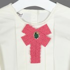 Блузка для девочки, рост 92 см, цвет кремовый - Фото 5