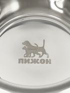 Миска, 850 мл, стандартная, рельефная, нержавеющая сталь 3720615