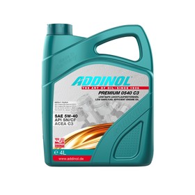 

Масло моторное ADDINOL Premium 5w-40 C3, 4 л