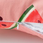 Декоративная наволочка Этель «Арбузы», 45×45 см, репс, пл. 130 г/м², 100% хлопок - Фото 2