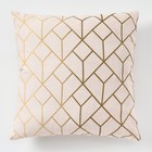 Декоративная наволочка Этель «Сетка», 45 × 45 см, репс, хлопок 100 % - Фото 1