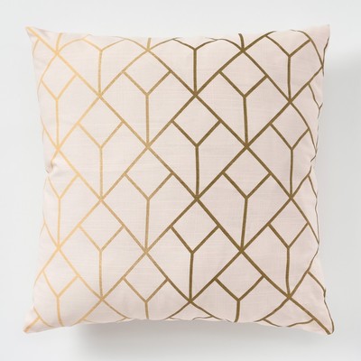 Декоративная наволочка Этель «Сетка», 45 × 45 см, репс, хлопок 100 %