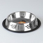 Миска с нескользящим основанием с принтом, 475 мл - Фото 1