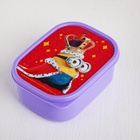 Ланч-бокс детский прямоугольный 500 мл, «Миньон», Гадкий Я - Фото 4