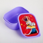 Ланч-бокс детский прямоугольный 500 мл, «Миньон», Гадкий Я - Фото 5