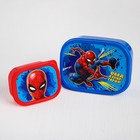 Ланч-бокс набор прямоугольный "Человек-паук", Человек-паук - Фото 1