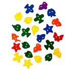 Шнуровка «Весёлые фигурки» под клапаном, 24 шт., по методике Монтессори - Фото 6