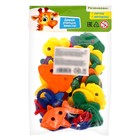 Шнуровка «Весёлые фигурки» под клапаном, 24 шт., по методике Монтессори - Фото 10