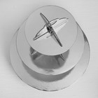 Подставка для пирожных «Нежность», серебряная - Фото 2