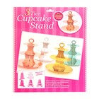 Подставка для пирожных «Нежность», серебряная - Фото 3