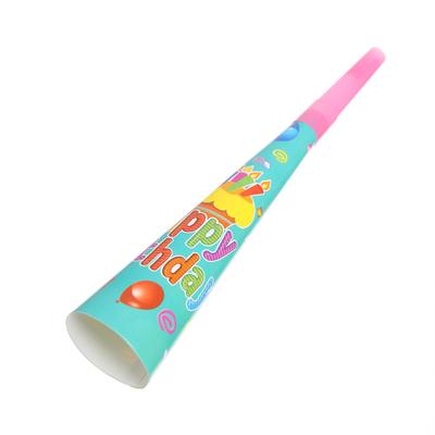 Дудка язычок «С днём рождения», набор 6 шт.