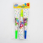 Дудка язычок «С днём рождения», набор 6 шт. - Фото 5