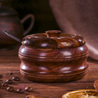 Сахарница "Латунный узор" 10х10х7 см - Фото 1