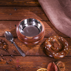 Сахарница "Латунный узор" 10х10х7 см - Фото 5