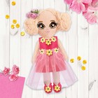 Набор для создания куклы из фетра «Девочка с косами» - фото 8442610