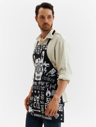 Фартук кухонный мужской Доляна Rock'n'roll, 60×70 см, рогожка, 100% хлопок, 160 г/м² - Фото 2