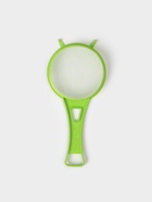 Сито для просеивания с ручкой Доляна, d=9 см, зелёное - Фото 3