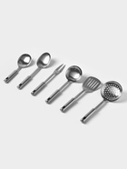 Набор кухонных принадлежностей «Стандарт», 6 предметов, на подвесе, серебристый - Фото 2