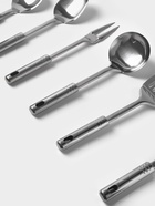 Набор кухонных принадлежностей «Стандарт», 6 предметов, на подвесе, серебристый - Фото 3