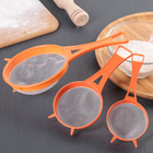 Сито Доляна, набор 3 шт., d=6.5/8/11.5 см, белый - Фото 5