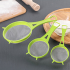 Сито Доляна, набор 3 шт., d=6.5/8/11.5 см, белый - Фото 6