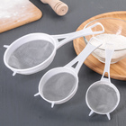 Сито для просеивания с ручками Доляна, набор 3 шт., d=6.5/8/11.5 см, белый - Фото 6