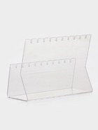Подставка под серёжки на 10 пар, 2 ряда, 16×6.5×11, оргстекло 2 мм - Фото 4