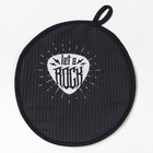 Кухонный набор Rock'n'roll: фартук 60×70 см, прихватка 20×20 см, полотенце 35×60 см - Фото 5