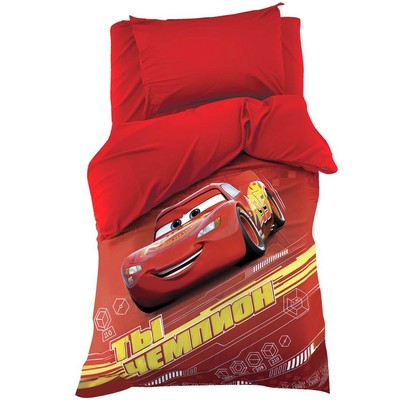 Постельное бельё 1.5-спальное «Этель. Машина», поплин