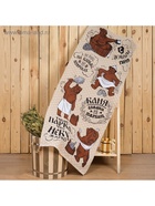 Полотенце банное вафельное «Этель. С добрым паром», 60×146 см, хлопок 100% - Фото 2