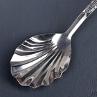 Ложка гарнирная из нержавеющей стали «Королевство», 30 мл, h=23 см, цвет серебряный - Фото 2