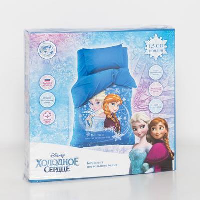 Постельное бельё 1.5 сп «Принцессы», 143×215 см, 150×214 см, 50×70-1 шт., хлопок 100%, поплин