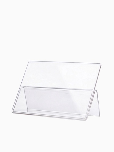 Ценникодержатель-подставка, оргстекло 1 мм, 6×4 см