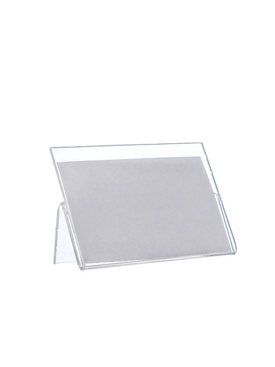 Ценникодержатель-подставка, оргстекло 1 мм, 6×4 см