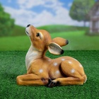 Садовая фигура из полистоуна «Оленёнок», 20×24×13 см - Фото 4