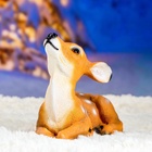 Садовая фигура из полистоуна «Оленёнок», 20×24×13 см - Фото 8