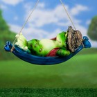 Подвесной декор "Лягушка в гамаке" 30х13х14,5см - Фото 2