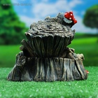 Садовая фигура из полистоуна «Лесовичок», 20×14×19 см - Фото 4