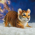 Садовая фигура "Тигренок игривый" 31х14х18см - Фото 1